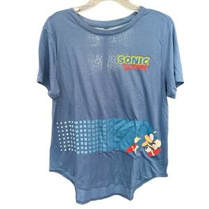 Sega Sonic the Hedgehog Blue T-Shirt, size XXL (19)